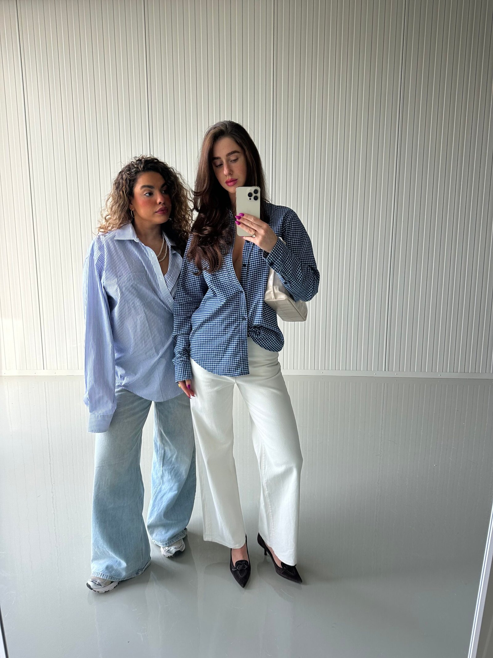 Tailored on my terms | Checked blouse - Image 6