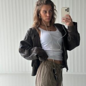The unbothered jacket | Brown