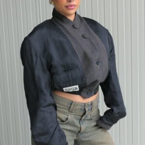 From inside out | Bomber blazer black