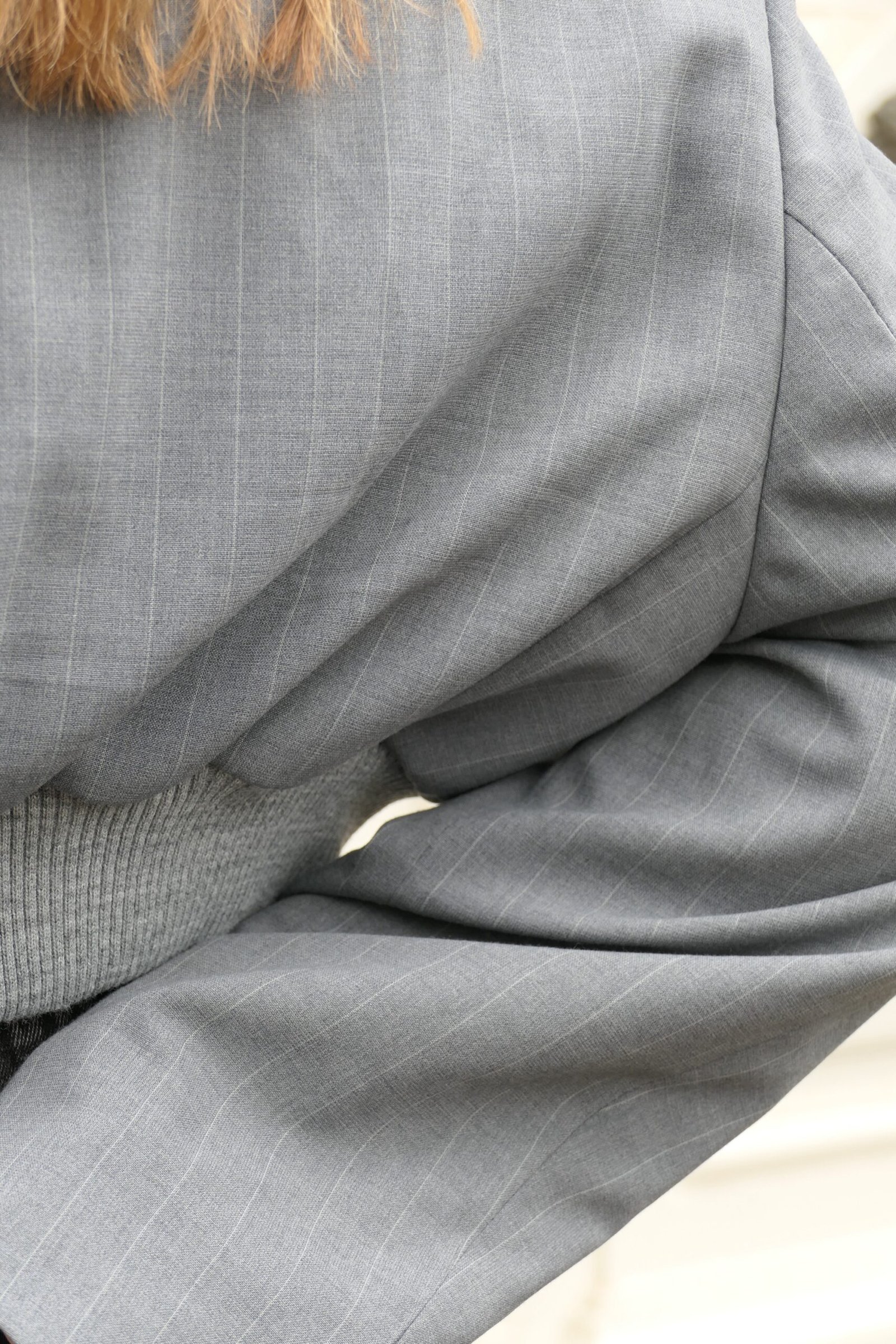 Bomber blazer grey - Image 6